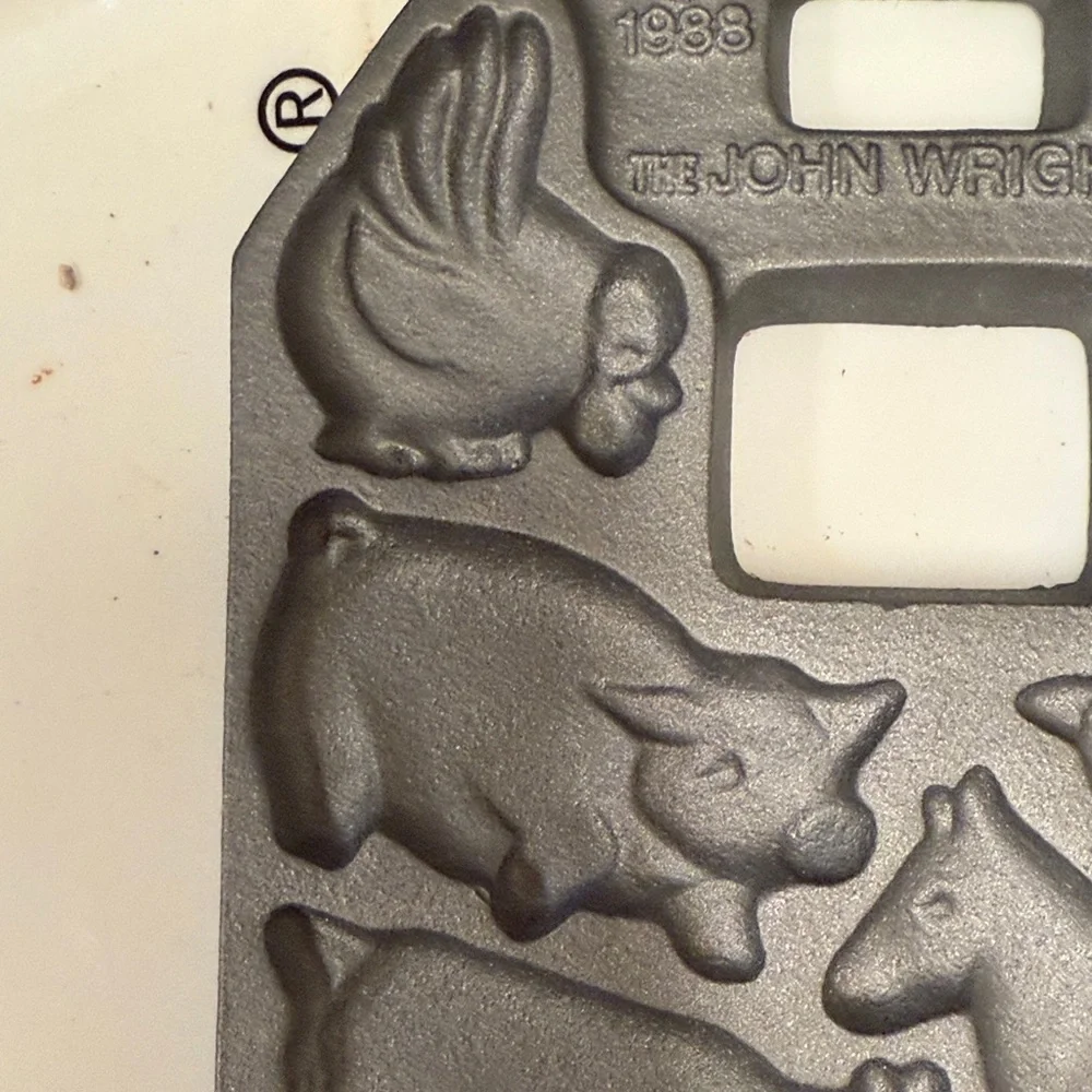 The Bar Silver Barnyard Mold cast iron - Picture 4 of 10